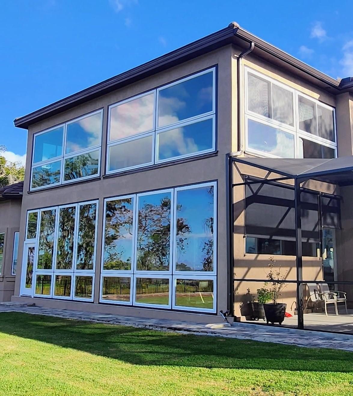 Two-story sunroom completed by Better Home Improvement in Fleming Island, FL