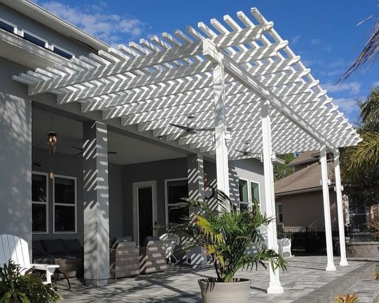 Pergola built by Better Home Improvement in Neptune Beach, FL