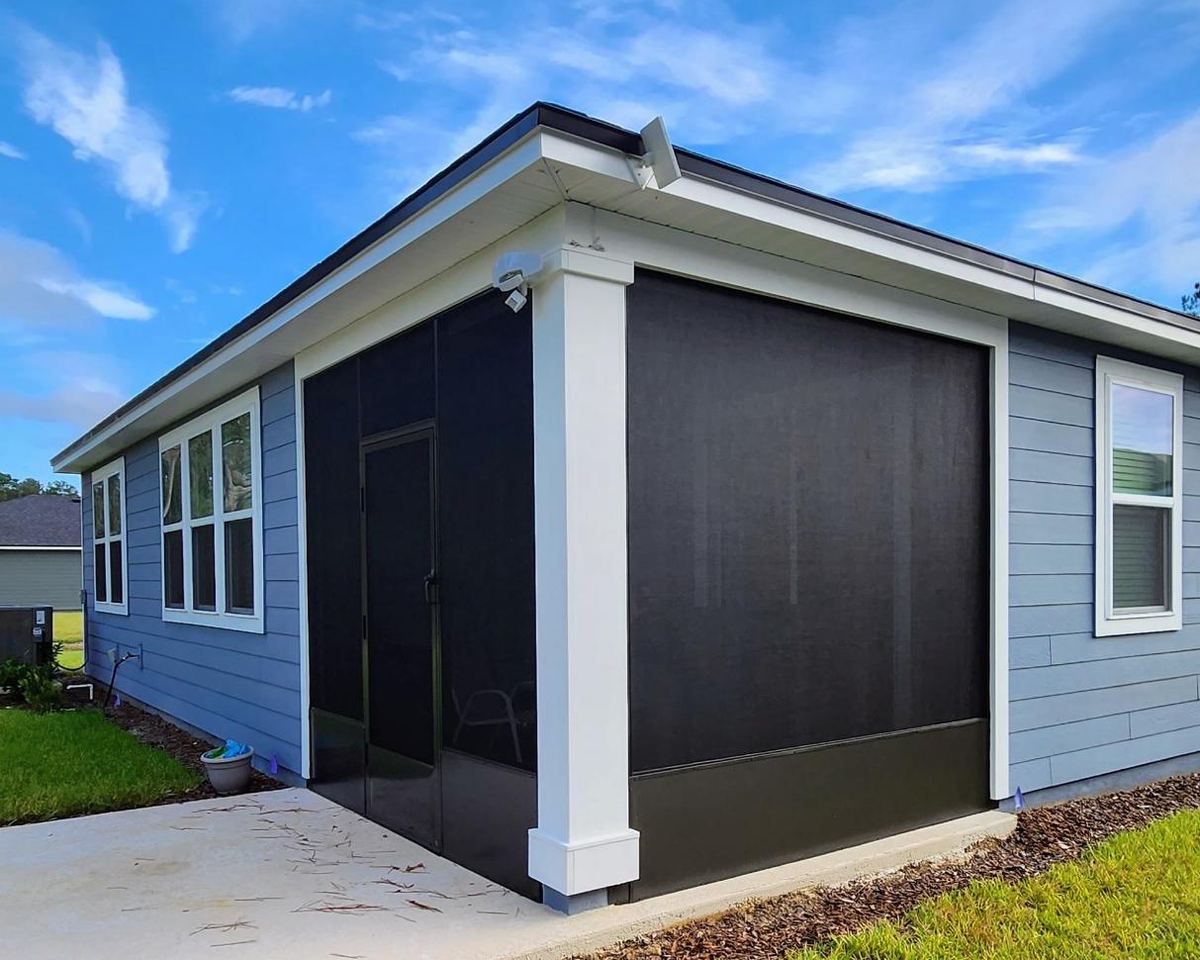 Screen room built by Better Home Improvement in Neptune Beach, FL